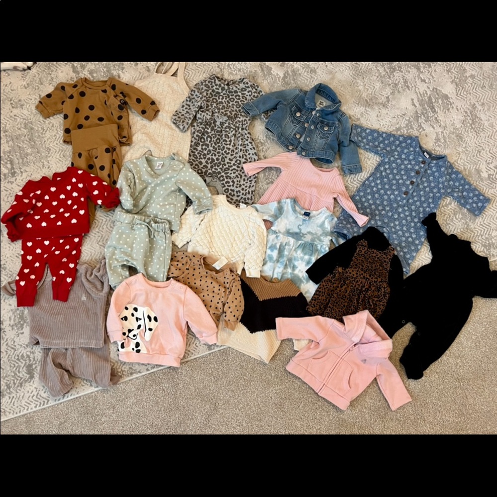 Baby girl fall/winter bundle